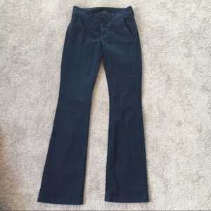 American Eagle Navy Stretch Flare Pants